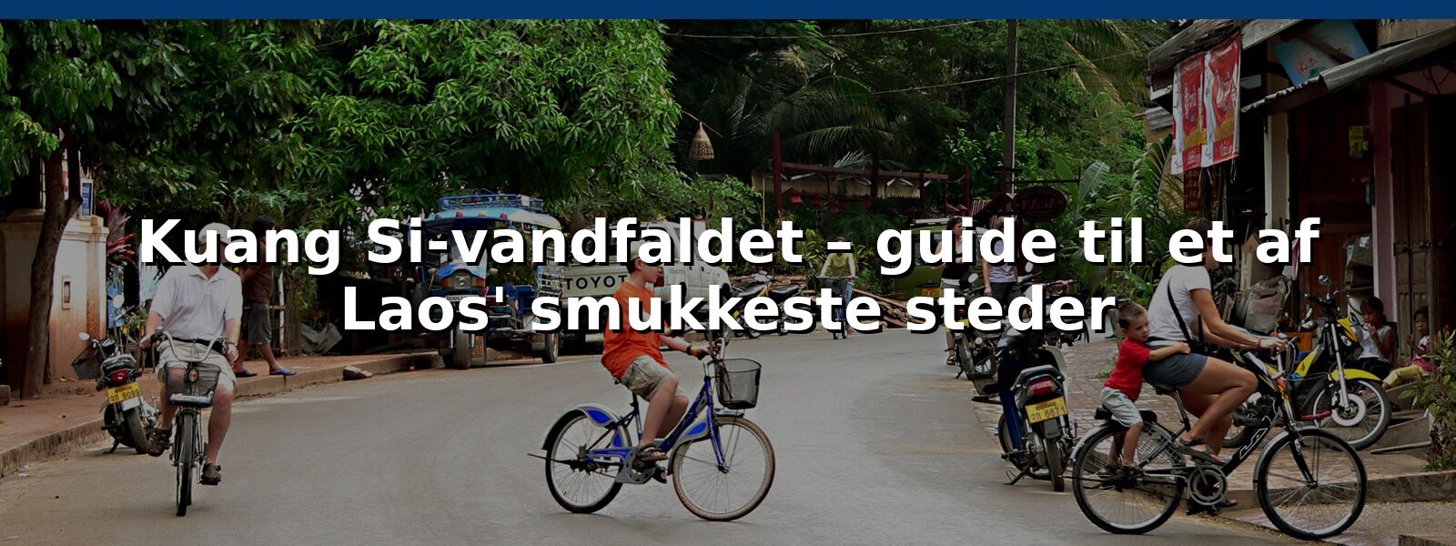 Kuang Si-vandfaldet – guide til et af Laos' smukkeste steder