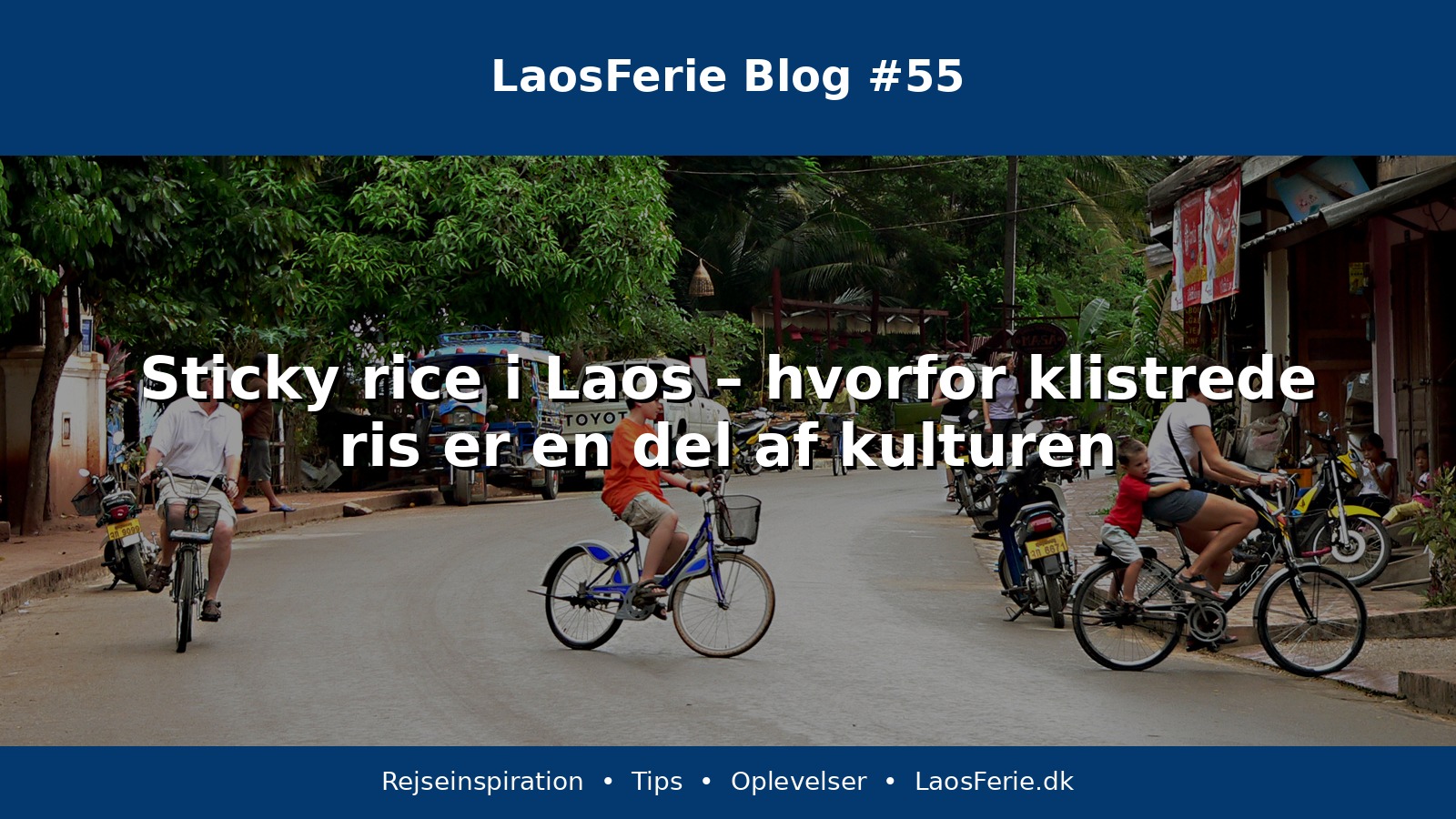 Sticky rice i Laos – hvorfor klistrede ris er en del af kulturen
