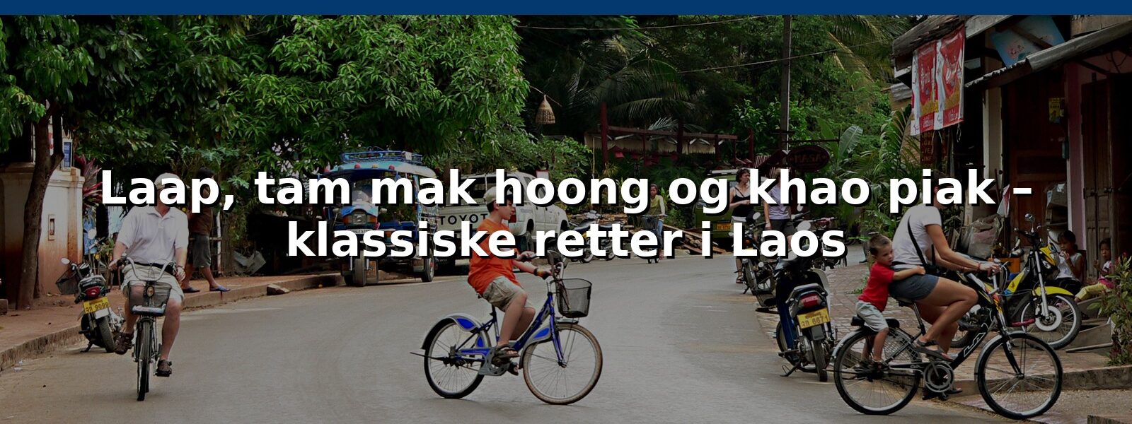 Laap, tam mak hoong og khao piak – klassiske retter i Laos
