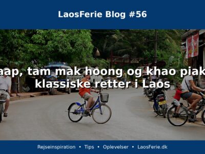 Laap, tam mak hoong og khao piak – klassiske retter i Laos Laap, tam mak hoong og khao piak – klassiske retter i Laos